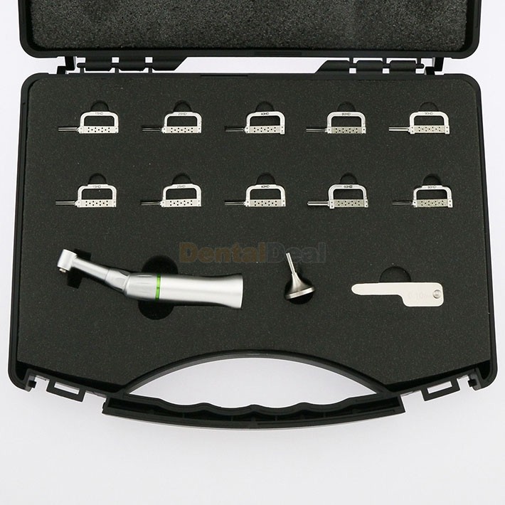 Dental Orthodontic Contra Angle 4:1 Handpiece Interproximal Strips IPR Kit